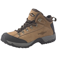 Diamondback Hiker Work Boot, 8 In, Unisex, Tan, Nubuck Leather