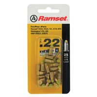 Ramset 50077 Single Shot Powder Load; Power Level: 4; Yellow Code; 10-Load;