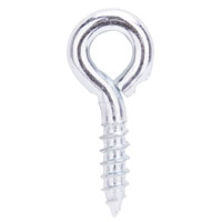 EYE SCREW STL 17/64X1-5/8 ZINC