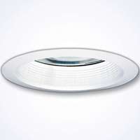 RECESSED 6" WHT BAFFLE AIRTITE