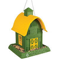 GREEN BARN PLASTIC BIRD FEEDER (5LB)