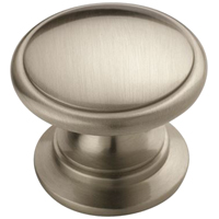 CABINET KNOB SATIN NICKEL