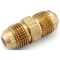 UNION FLARE BRASS 1/4X1/4