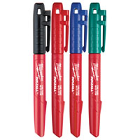 MARKER FINE POINT COLORED 4PK