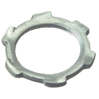 Halex 96193 Conduit Locknut, 1 in, Steel, Zinc