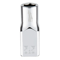 SOCKET 6-PT CHROME 1/4INX5.5MM