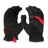 GLOVES WRK ELASTIC CUFF BLK XL