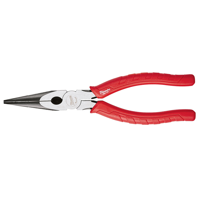 PLIERS LONG NOSE CMFRT GRP 8IN