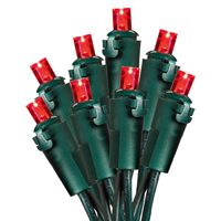 LUCES NAVIDAD LED ROJA 70CT