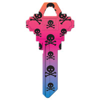 KEY BLANK SC1-24 SKULLS