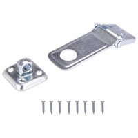 HASP SAFETY ZINC STEEL 3-1/2IN