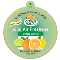 Citrus Magic 616472870 Solid Air Freshener, 8 oz, Fresh Citrus, 350 sq-ft