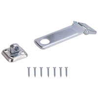 HASP SAFETY ZINC STEEL 4-1/2IN