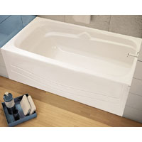 105524-002R TUB 60X30X21 WHITE