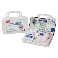 FIRST AID KIT 10-PERSON 62PL s