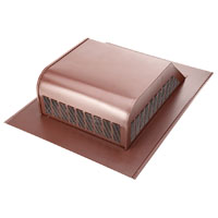 750GS BROWN GALV ROOF LOUVER