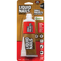 Liquid Nails LN-700 Construction Adhesive, White, 4 oz Squeeze Tube