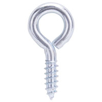 EYE SCREW STL 1/4X2-1/16 ZINC