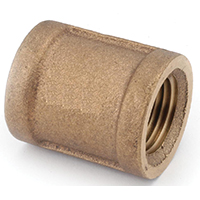 COUPLING BRASS 1/4FPT