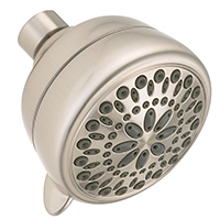 SHOWERHEAD 7-SPRAY SAT NICKEL