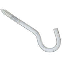 National Hardware 2156BC Series N220-871 Screw Hook, 5/16 in Opening, 4-1/2