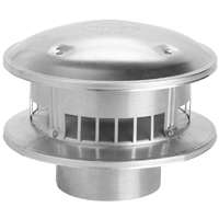 6RV-RT GAS VENT TOP 6IN
