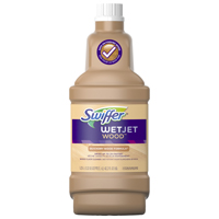 Swiffer WetJet 77133 Wood Floor Cleaner Solution Refill, Liquid, 1.25 L