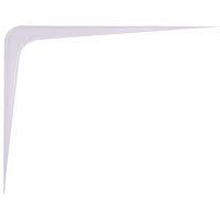 BRACKET SHELF 10INX12IN WHITE