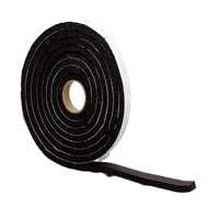 WEATHERSTRIP RUBR ADH 10FT BLK