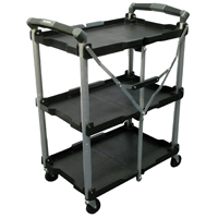 Olympia Tools PACK-N-ROLL Series 85-188 Service Cart, 150 lb, 15 in OAW, 34