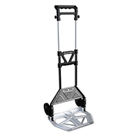 Olympia Tools PACK-N-ROLL 85-609 Folding Cart, 150 lb Storage, Aluminum