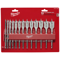 BIT BORING FLAT SET 13PC