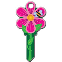 LUC-B106S FLOWER SCHLAGE KEY BLA