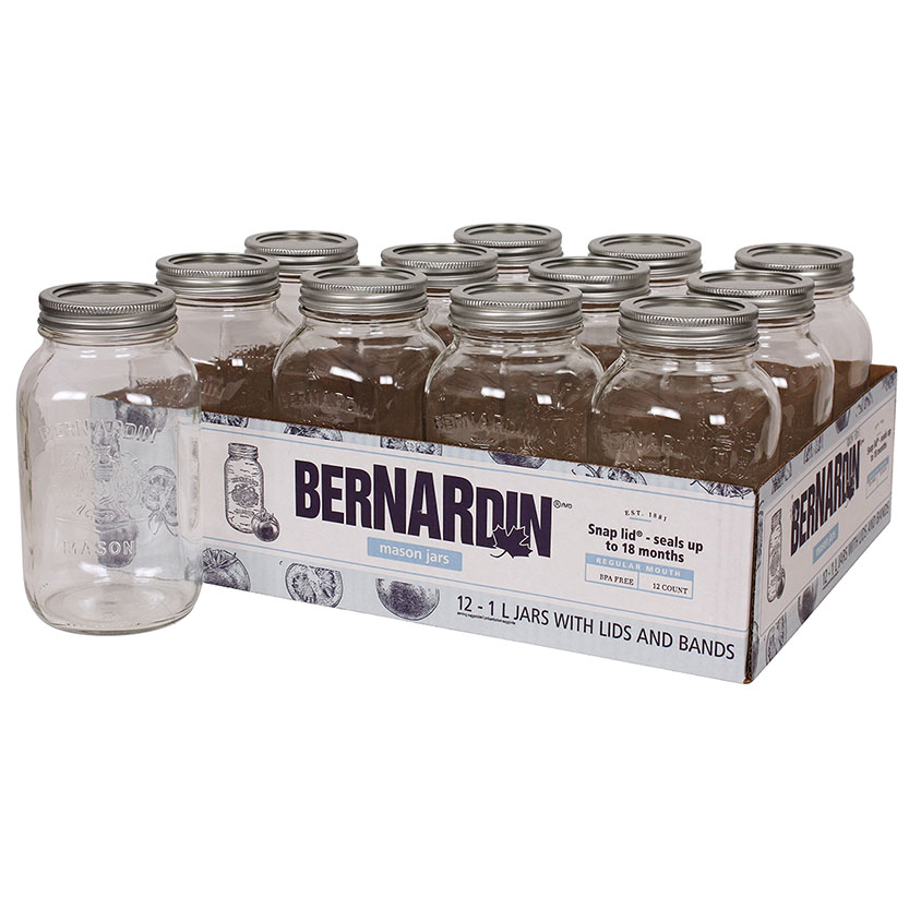 11000 REGULAR MASON JAR 1L