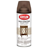 KRYLON CHALKY FINISH WAX DK BRWN
