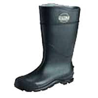 Servus 18822-9 Non-Insulated Knee Boot, #9, Plain Toe, Pull On Closure, PVC,