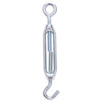 TURNBUCKLE HOOK/EYE 7/32X6-1/2