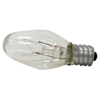 BULB NLGT CLEAR CNDL C7 4W CD4