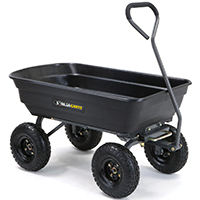 Gorilla Carts GCG-4 Garden Dump Cart, 600 lb Weight Capacity, 35.2 in L x