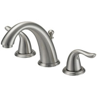 FAUCET LAV 4IN WIDE 2HNDL NICL