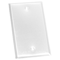 WHT 1G Outdoor Blank Cover