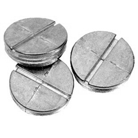 PLUG CLOSURE WP 3/4IN GRY