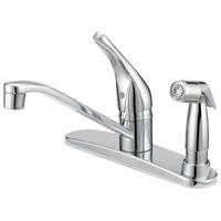 Faucet Kitch 1hdl W/spray Chrm