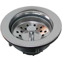 WOR-80371 SINK STRAINER SS FLANG