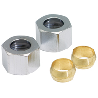 Plumb Pak PP81PC Nut, Compression, Chrome