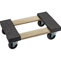 ProSource FD-1812 Furniture Dolly, 800 lbs, 18 in W Platform, 12 in D