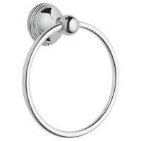 RING TOWEL UNIVERSAL CHROME