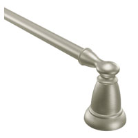 BAR TOWEL BRUSHED NICKEL 18IN