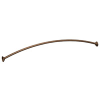ROD SHOWER CURVED ORB 54-72IN