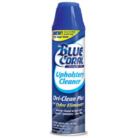 Blue Coral Dri-Clean Plus DC22 Upholstery Cleaner; 22 oz Aerosol Can;